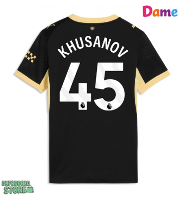 Manchester City Abdukodir Khusanov #45 Replika Udebanetrøje Dame 2026-27 Kortærmet